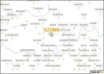 map of Ez Zʼara