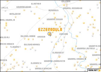 map of Ez Zeraoula