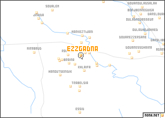 map of Ez Zgadna