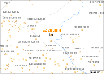 map of Ez Zoubia