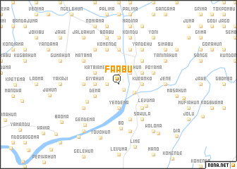 map of Faabu