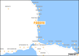 map of Faaone