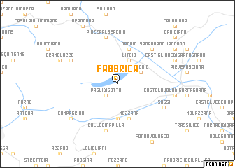 map of Fabbrica