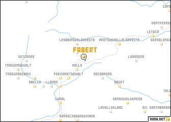 map of Fabert