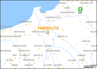 map of Fabiancito