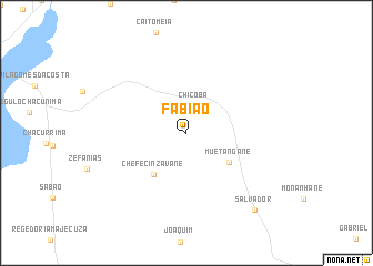 map of Fabião