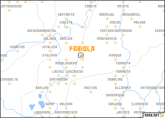 map of Fabiola