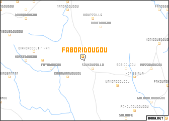 map of Faboridougou