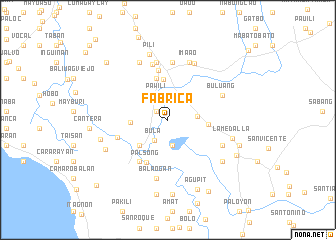 map of Fabrica