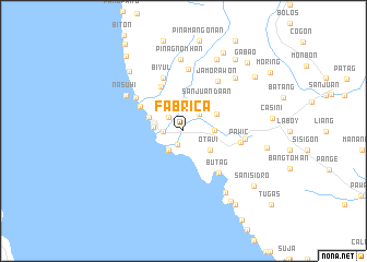 map of Fabrica