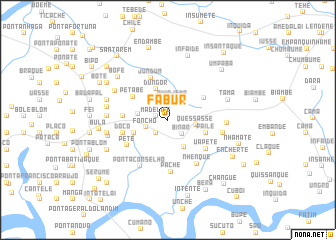 map of Fabur