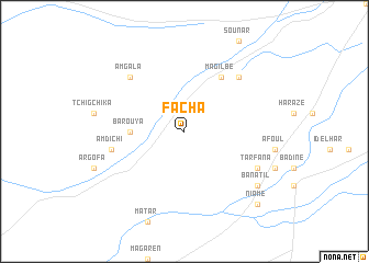 map of Facha