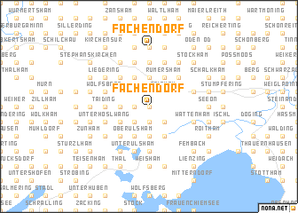 map of Fachendorf