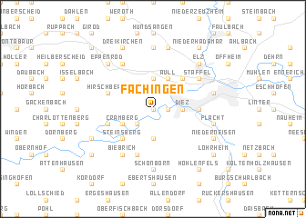 map of Fachingen