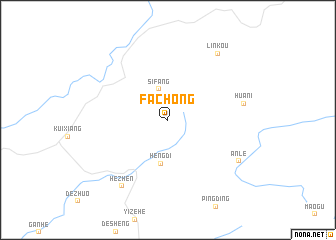 map of Fachong