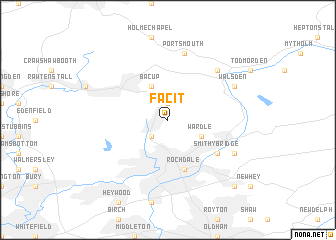 map of Facit