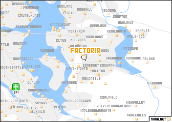 map of Factoria