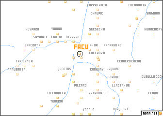 map of Facu