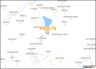 map of Fadalto