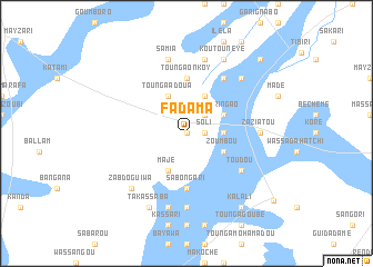 map of Fadama