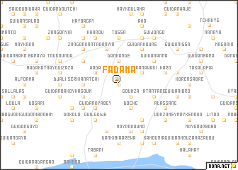 map of Fadama