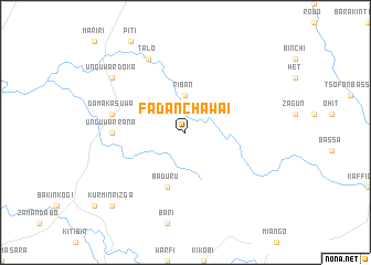 map of Fadan Chawai