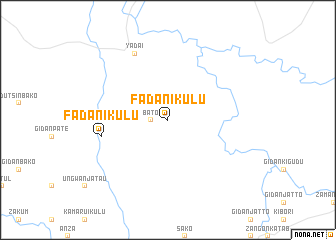 map of Fadan Ikulu