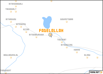 map of Fadel Allah