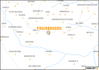 map of Fadiobougou