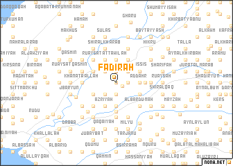 map of Fādirah
