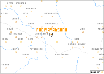 map of Fadiya Yadsanu