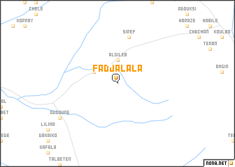 map of Fadjalala