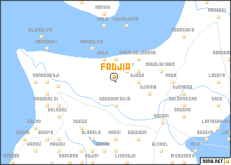 map of Fadjia