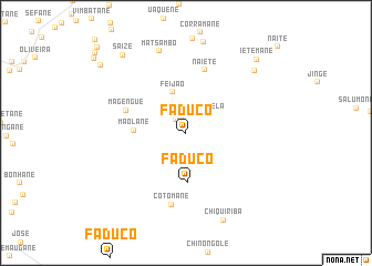 map of Faduco