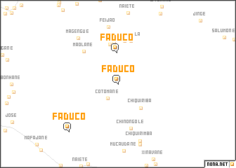 map of Faduco