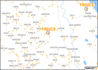 map of Faduco