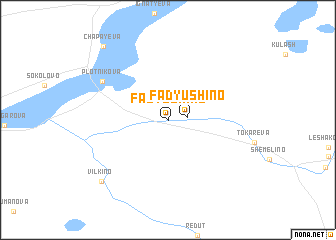 map of Fadyushino