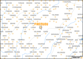 map of Faendou