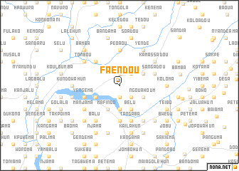 map of Faendou