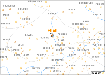 map of Faer