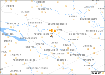 map of Faè