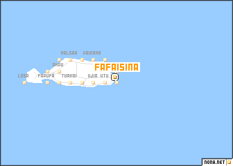 map of Fafaisina