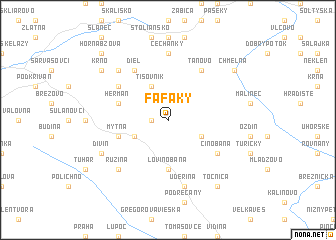 map of Fafáky