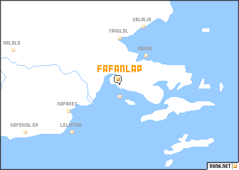 map of Fafanlap