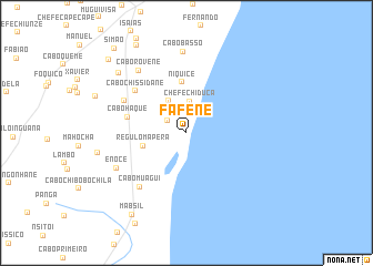 map of Fafene