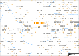 map of Fafián