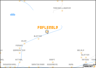 map of Fafleralp