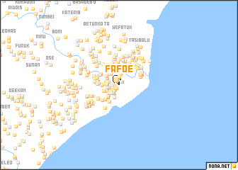 map of Fafoe