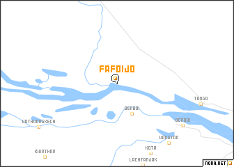 map of Fafoijo