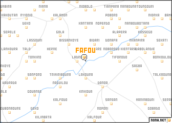 map of Fafou